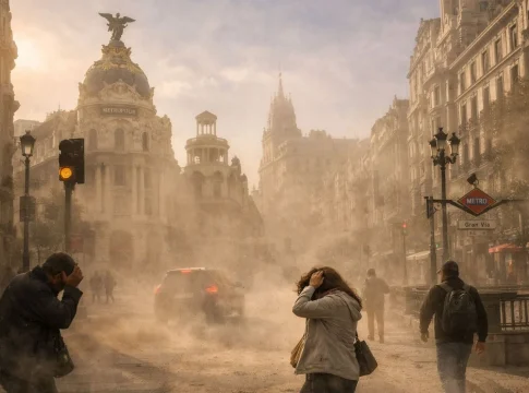 Las partículas microscópicas de origen sahariano viajan miles de kilómetros antes de depositarse en tus pulmones y el torrente sanguíneo. Las partículas microscópicas de origen sahariano viajan miles de kilómetros antes de depositarse en tus pulmones y el torrente sanguíneo.