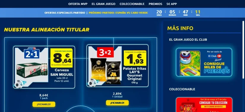 MediaMarkt, Carrefour, El Corte Inglés y Alcampo desatan una guerra de precios por el Mundial 4 Merca2 Captura de Pantalla 2026 05 26 a las 12.12.48 Merca2