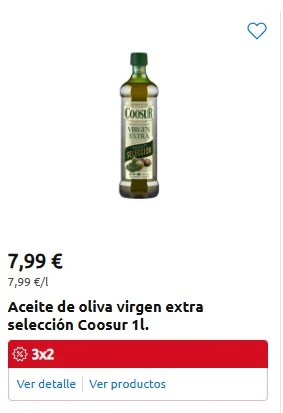 La guerra del aceite entre Alcampo, Dia y Carrefour deja un claro ganador 4 Merca2 Carrefour aceite Coosur