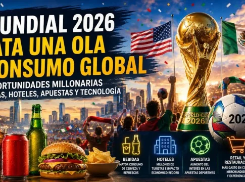 El Mundial 2026 desata una ola de consumo global y abre oportunidades millonarias en varios sectores El Mundial 2026 desata una ola de consumo global y abre oportunidades millonarias en varios sectores