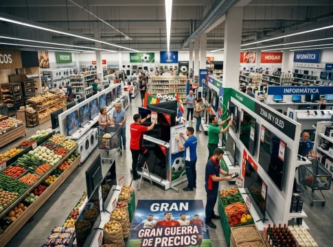 MediaMarkt, Carrefour y El Corte Inglés lanzan descuentos masivos para dominar el Mundial de 2026 MediaMarkt, Carrefour y El Corte Inglés lanzan descuentos masivos para dominar el Mundial de 2026