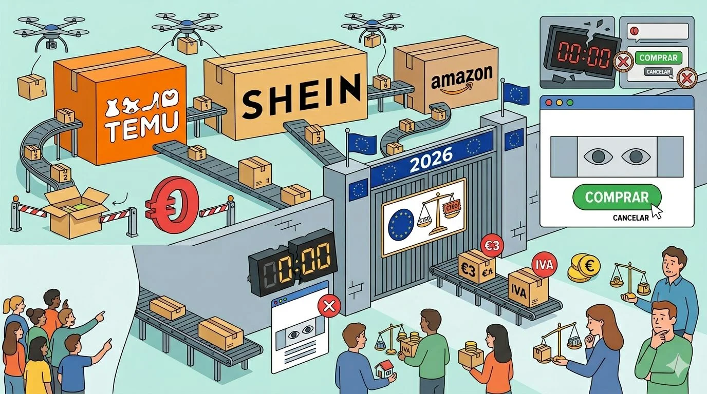 Shein, Amazon y Temu Shein, Amazon y Temu