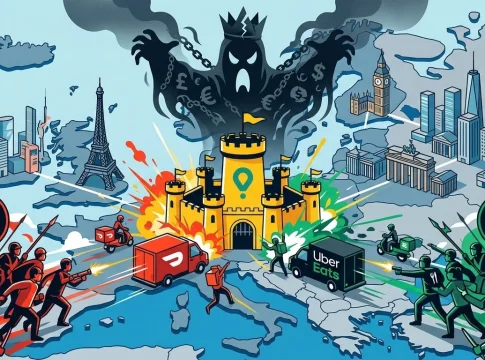 La guerra por Glovo estalla en Europa: Uber y DoorDash chocan con el fantasma del monopolio La guerra por Glovo estalla en Europa: Uber y DoorDash chocan con el fantasma del monopolio