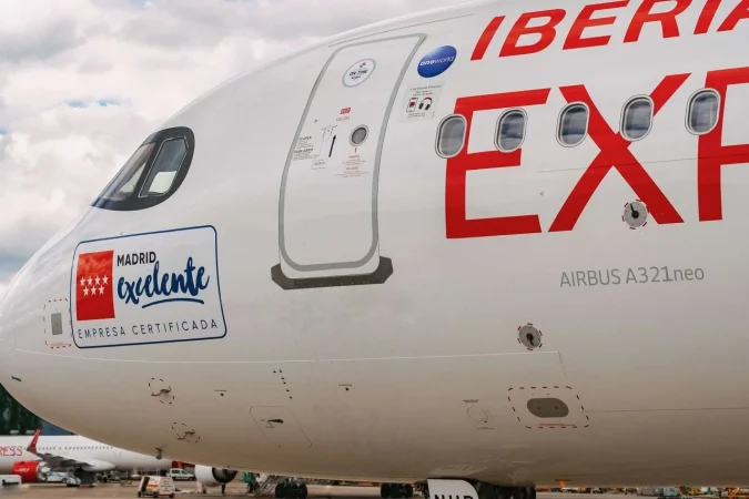 Iberia Express obtiene el sello Madrid Excelente y su Airbus A321neo se convierte en embajador aéreo de la excelencia madrileña 1 Merca2 Iberia Express obtiene el sello Madrid Excelente y su Airbus A321neo se convierte en embajador aereo de la excelencia madrilena Merca2