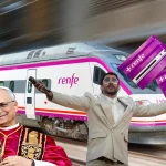 El inesperado "milagro" de Bad Bunny y el Papa: La insólita alianza que dispara el verano de Renfe, Ouigo e Iryo 15 Merca2 Imagen Bad Bunny, el papa y Ouigo.