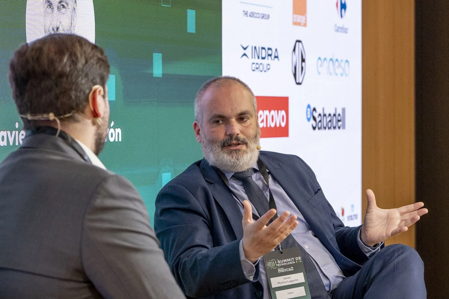 Charla con Indra (Fuente: Merca2)