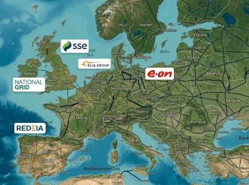 Redeia, E.ON y National Grid Las empresas que liderarán la reconstrucción de las redes europeas. Fuente: IA, Merca2. Redeia, E.ON y National Grid Las empresas que liderarán la reconstrucción de las redes europeas. Fuente: IA, Merca2.