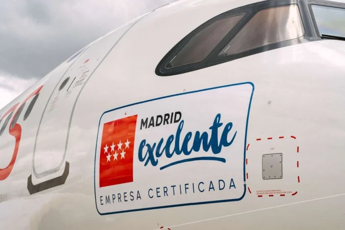 Iberia Express obtiene el sello Madrid Excelente y su Airbus A321neo se convierte en embajador aéreo de la excelencia madrileña 2 Merca2 Sello Madrid Excelente. Iberia Express Merca2