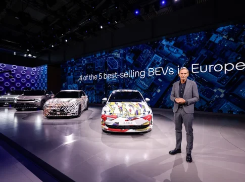 Volkswagen. Oliver Blume con ID Polo, Cupra, Raval, Skoda Epiq y ID.