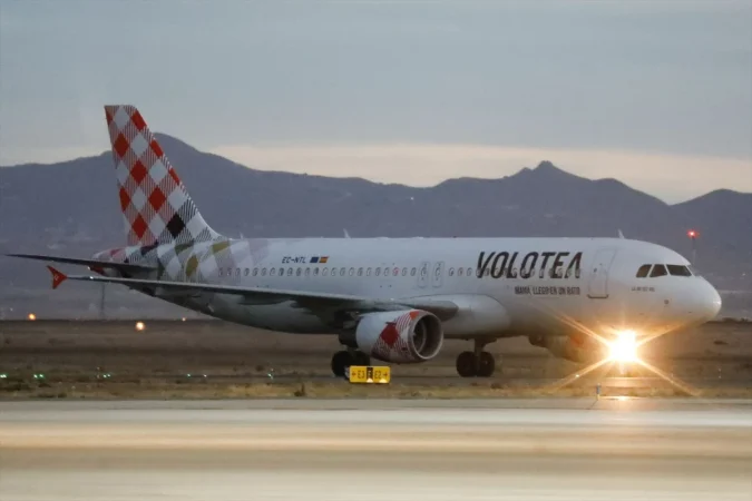 Alarma financiera en Volotea: en causa legal de disolución según el gestor y a la espera del rescate de Aegean Airlines 1 Merca2 Vuelo de Volotea entre Madrid y Murcia. Fuente: Agencias