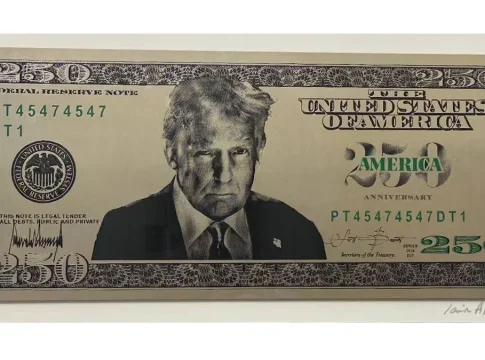 billete Trump