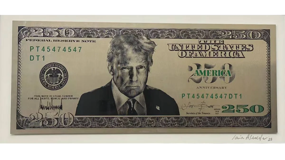 billete Trump