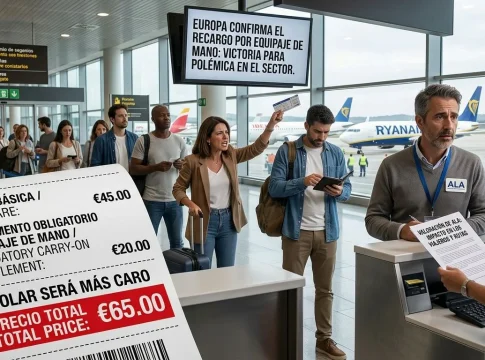 ALA avisa del aumento de precios en los billetes. Diseñada con IA Volar será más caro para todos: la patronal avisa del impacto de la victoria de Ryanair en Europa
