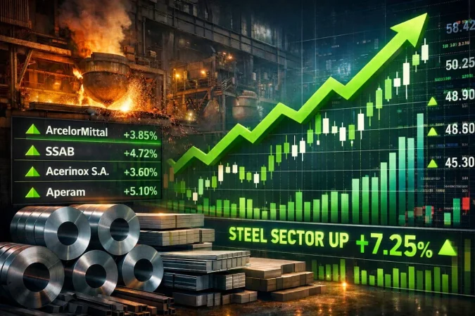 Citigroup apuesta por ArcelorMittal, Thyssenkrupp, SSAB y Acerinox en Europa 2 Merca2 El volumen medio de negociación en el sector también se ha más que duplicado. Imagen: Merca2 con IA