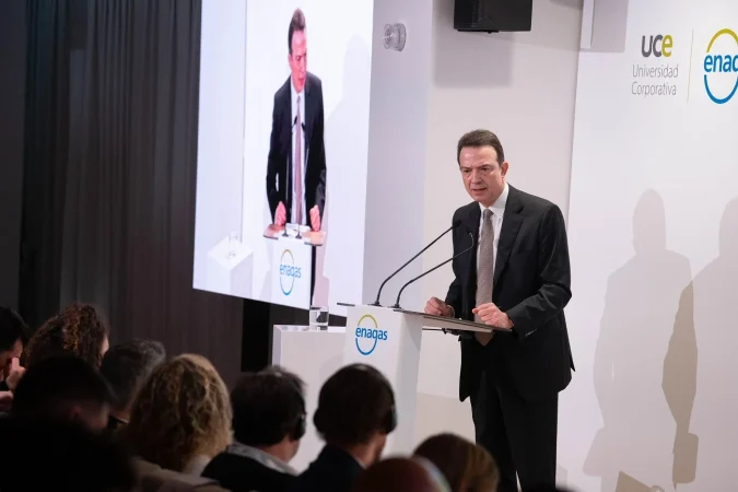 La industria presenta desarrollos tecnológicos en marcha en el ámbito del hidrógeno verde durante el ‘Enagás H₂ Technical Day’ 1 Merca2 Arturo Gonzalo Consejero Delegado de Enagas inaugura la tercera edicion de su ‘H₂ Technical Day Merca2