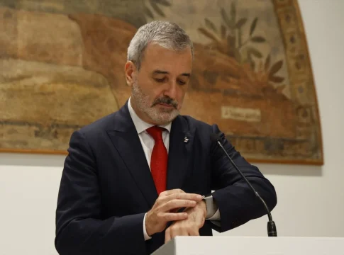 El alcalde de Barcelona Jaume Collboni El alcalde de Barcelona Jaume Collboni