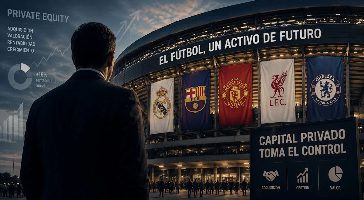 El capital privado toma el control de los estadios: los clubes de fútbol se consolidan como activos de inversión