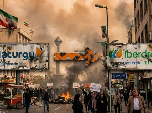 El fin de la guerra de Irán podría desplazar a Naturgy en favor de energéticas reguladas como Iberdrola. Fuente: IA, Merca2. El fin de la guerra de Irán podría desplazar a Naturgy en favor de energéticas reguladas como Iberdrola