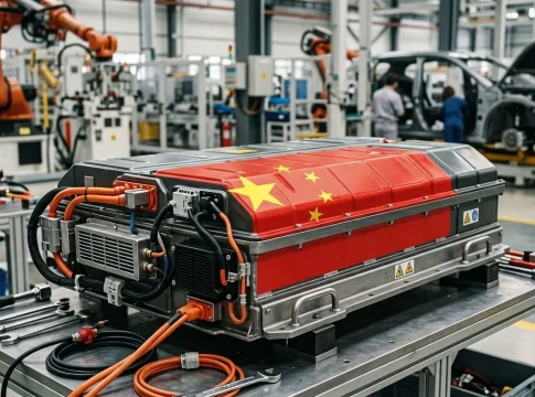 El precio de las baterías frena el avance del coche eléctrico China barre al mercado occidental. Fuente: IA, Merca2. El precio de las baterías frena el avance del coche eléctrico China barre al mercado occidental. Fuente: IA, Merca2.