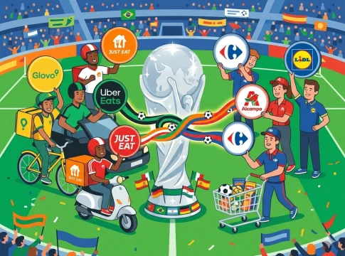 Ofertas Mundial Glovo, Just Eat Las plataformas de delivery cuentan con grandes ofertas y promociones para poder vivir el Mundial