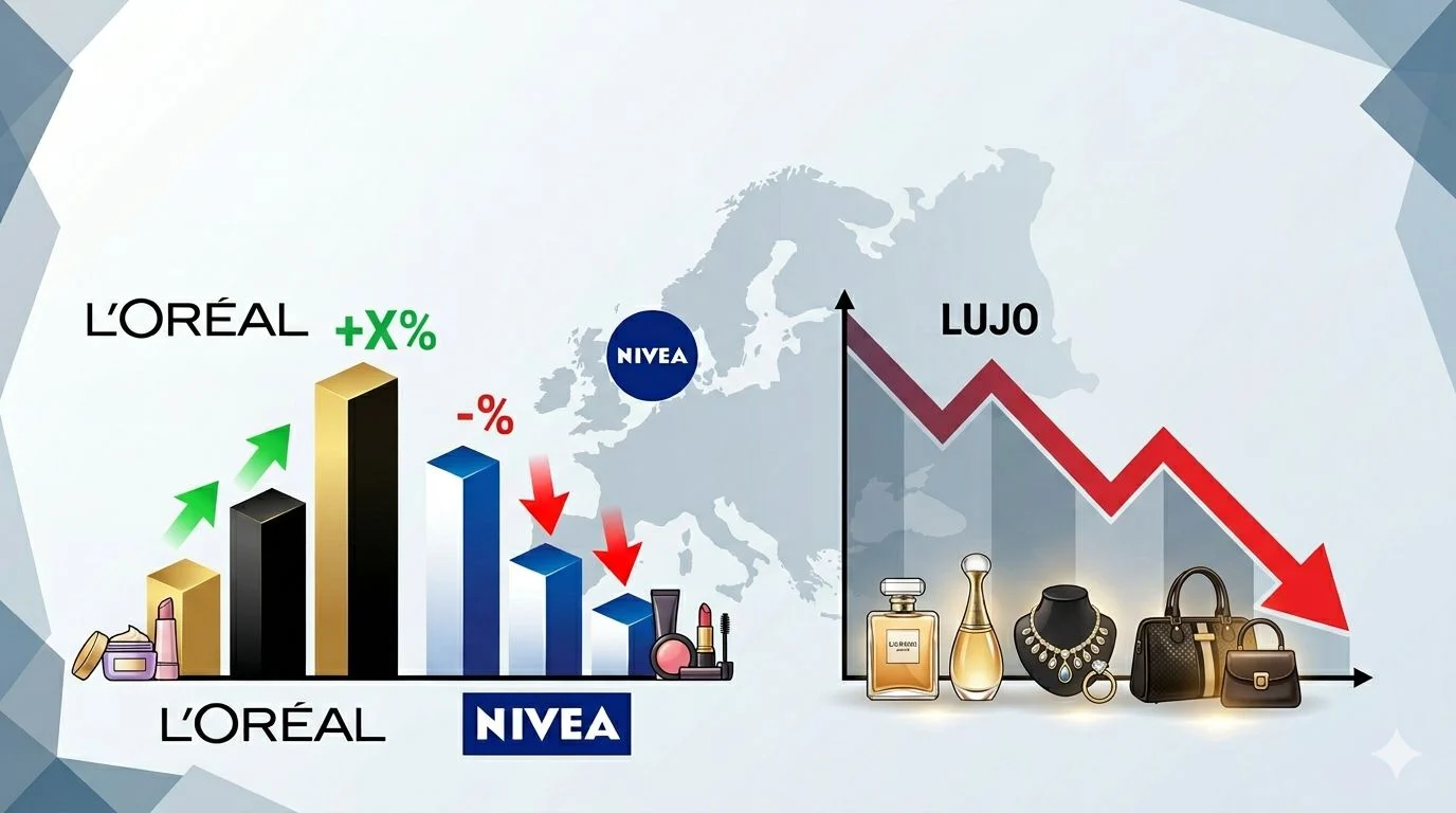 L'Oréal supera a Nivea en cuidado de la piel, pero Asia y el lujo amenazan sus márgenes