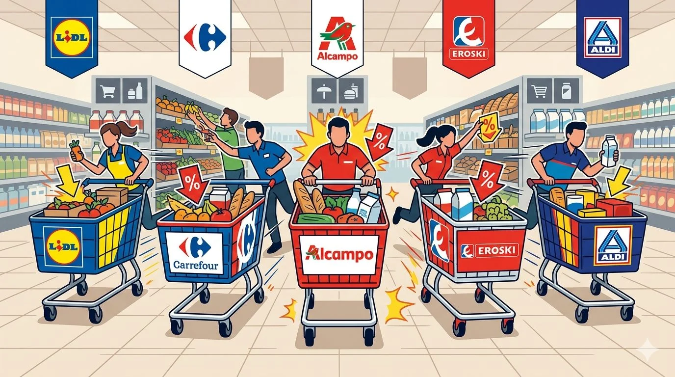 Carrefour, Lidl y Aldi aprietan el ahorro con descuentos en café, fruta, helados y conservas Carrefour, Lidl y Aldi aprietan el ahorro con descuentos en café, fruta, helados y conservas