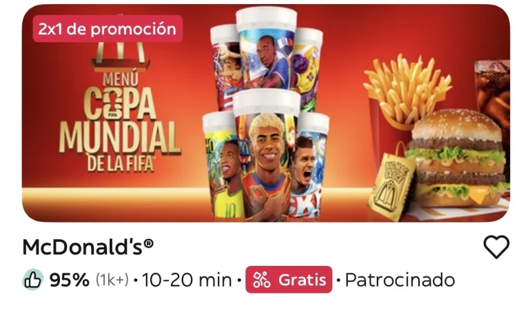 Glovo, Uber y Just Eat empatan con Carrefour, Alcampo y Lidl en sus ofertas del Mundial, como España 3 Merca2 Oferta Glovo Mundial