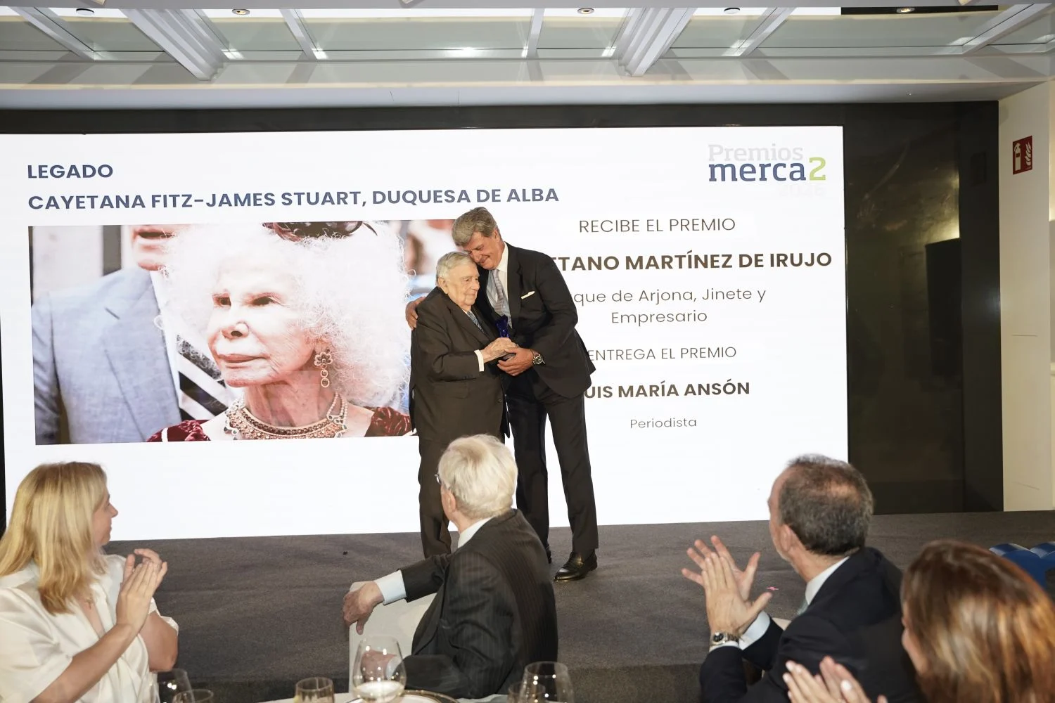 María del Rosario Cayetana Fitz-James Stuart y de Silva, premio Merca2 Legado-Duquesa de Alba