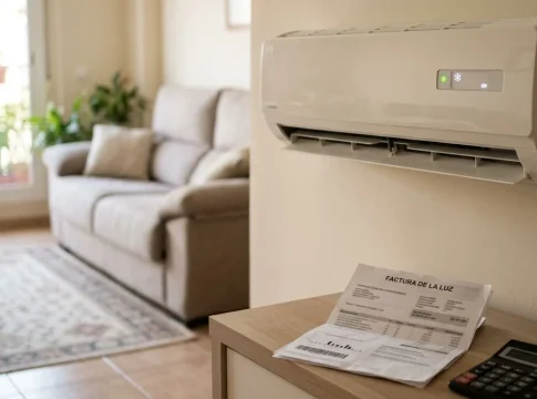 La factura de la luz no perdona en verano solo el 7% de los españoles mantiene encendido el aire acondicionado. Fuente: IA, Merca2. La factura de la luz no perdona en verano solo el 7% de los españoles mantiene encendido el aire acondicionado. Fuente: IA, Merca2.