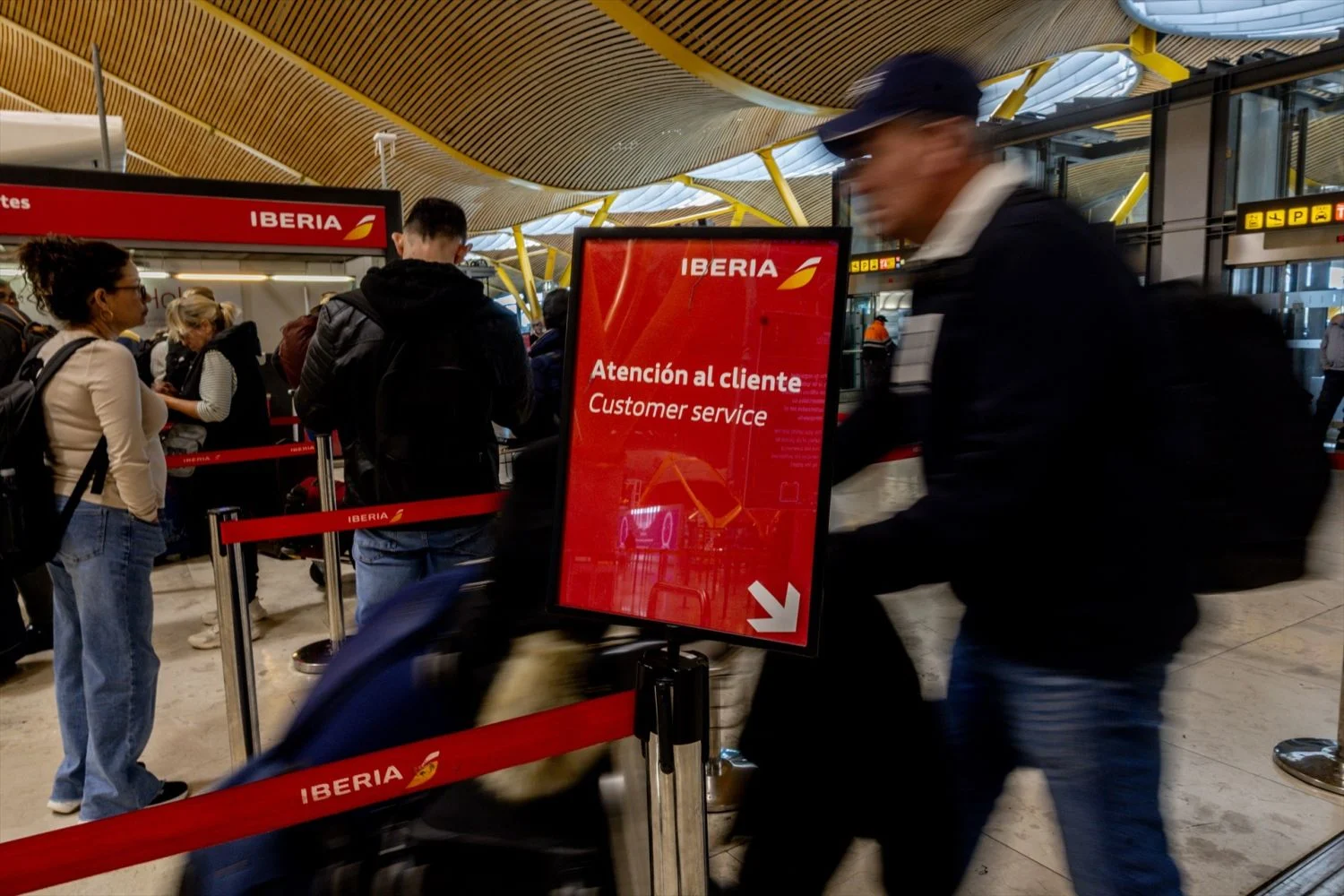 Mostrador de Iberia, parte de IAG. Agencias Mostrador de Iberia, parte de IAG. Agencias