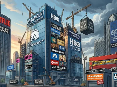 Paramount construye un gigante del streaming. Diseñada con IA Paramount construye un gigante del streaming. Diseñada con IA