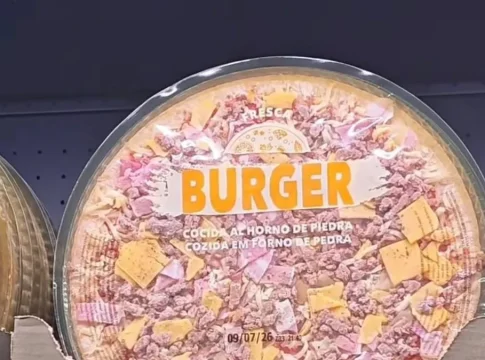 Pizza burguer Mercadona