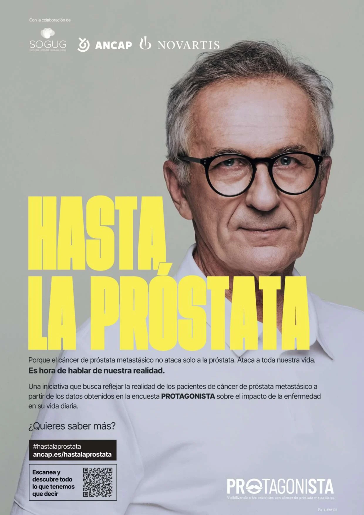 “Hasta la próstata”: elevando la voz del paciente frente al cáncer de próstata metastásico 1 Merca2 Poster Hasta La Prostata Merca2