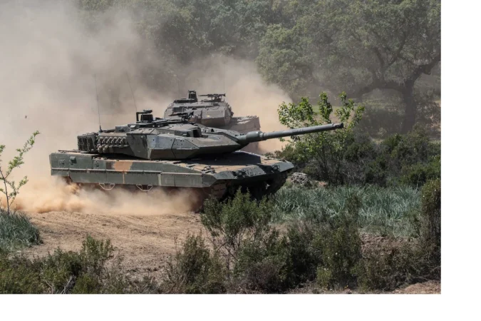 Las acciones de Rheinmetall se desploman y arrastran con ellas a las de Indra 1 Merca2 Tanque Leopard de Rheinmetall. Imagen: Rheinmetall