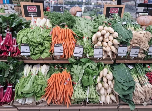 Seccion frutas y verduras de Carrefour Merca2