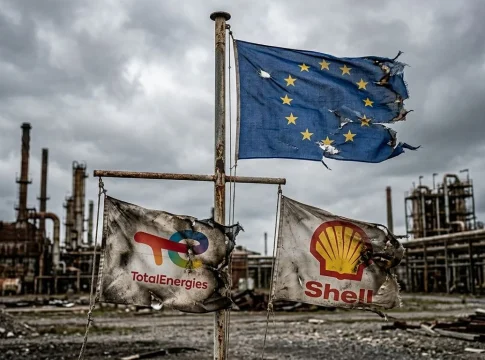 Shell y TotalEnergies son castigadas porque Europa no ha hecho sus deberes de captura de carbono. Fuente: IA, Merca2. Shell y TotalEnergies son castigadas porque Europa no ha hecho sus deberes de captura de carbono. Fuente: IA, Merca2.