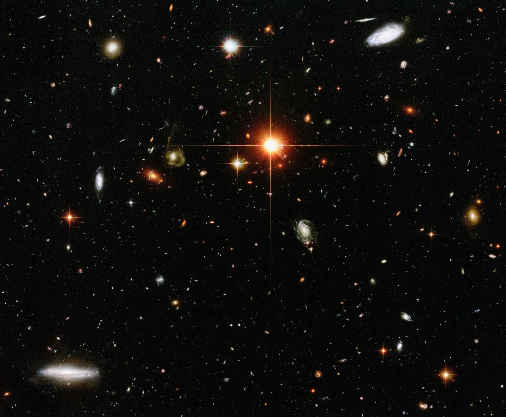 cúmulo de galaxias Hubble
