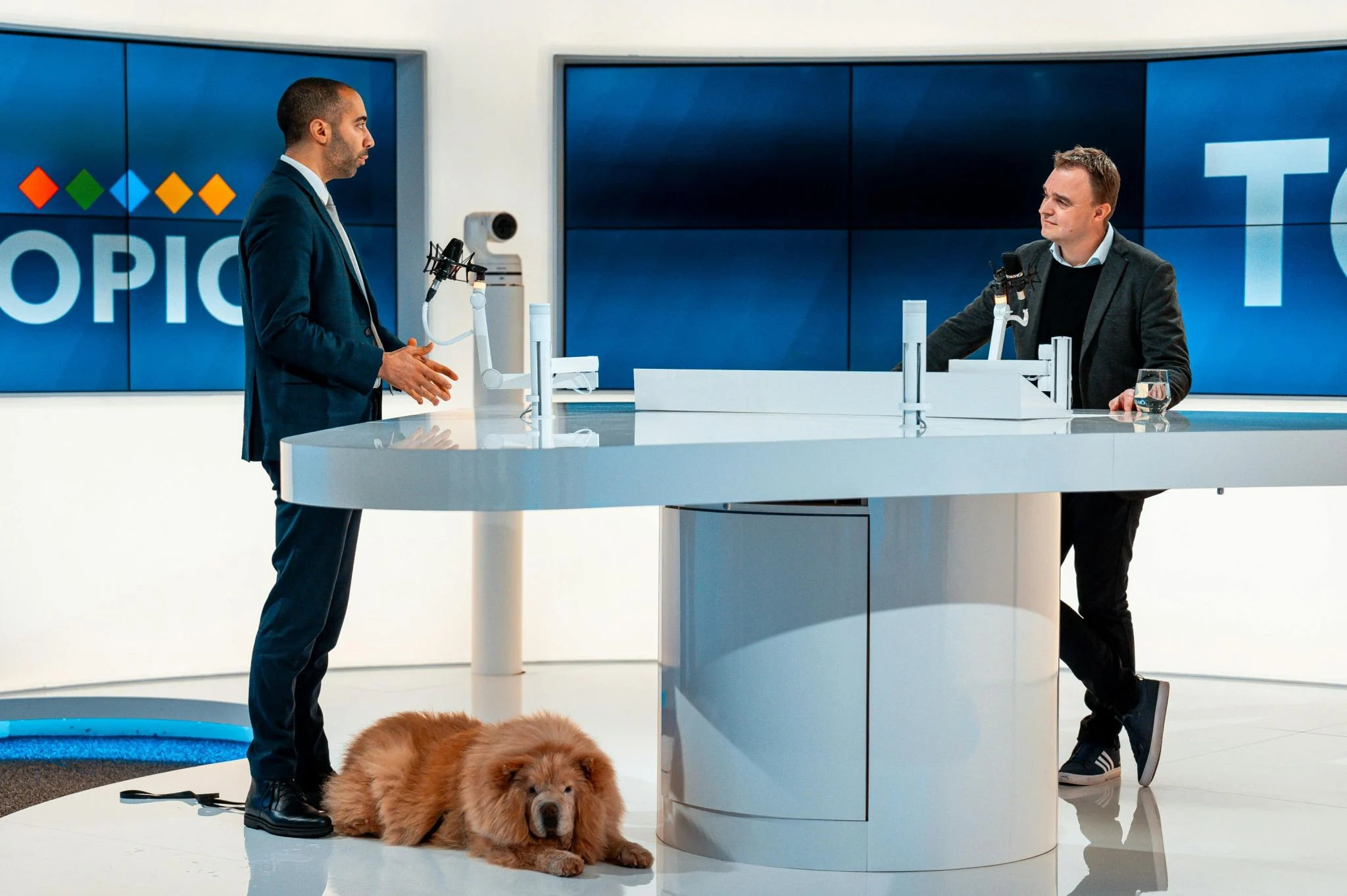 Grison presentador TVE