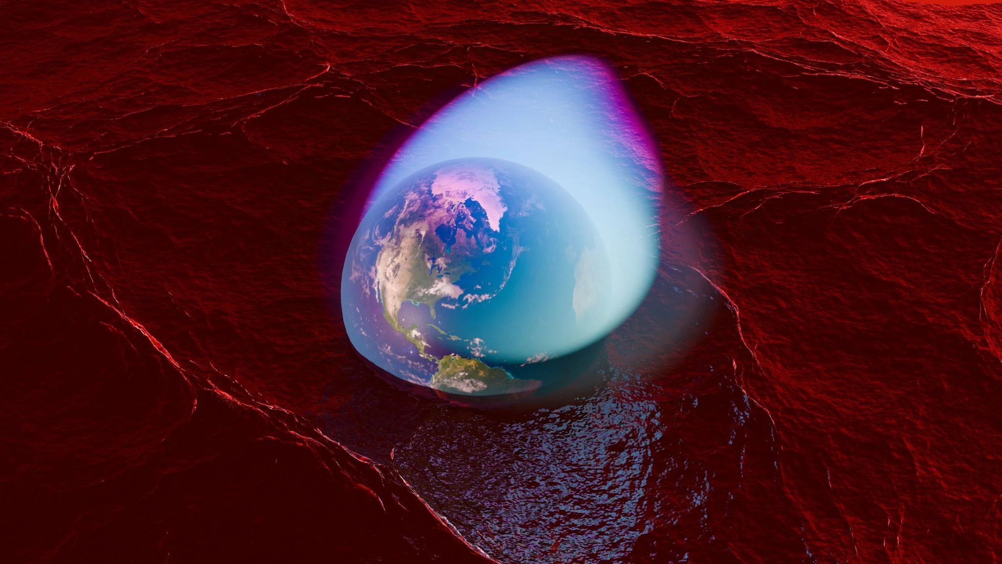 El origen de los océanos terrestres: la Tierra pudo generarlos ella misma 1 Merca2 agua terrestre formada internamente