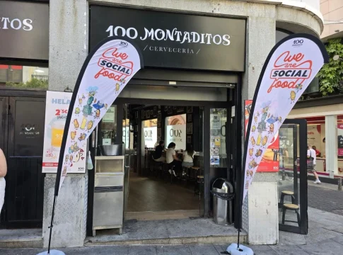 100 montaditos Restaurantes para socializar.