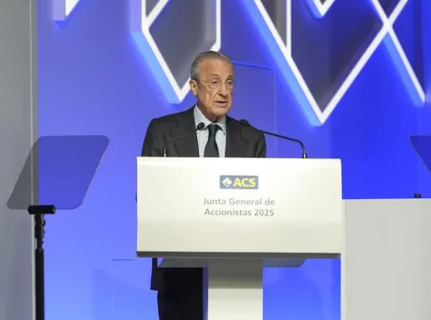 ACS Florentino Pérez, presidente en la JGA 2025 ACS Florentino Pérez, presidente en la JGA 2025