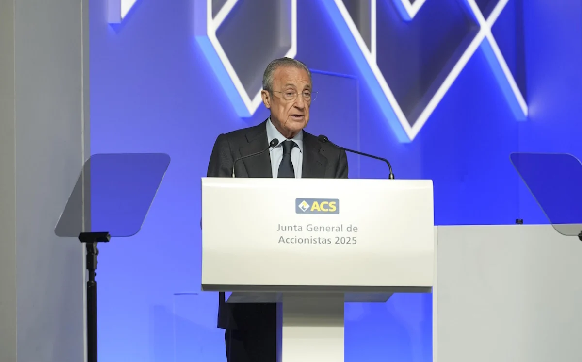 ACS Florentino Pérez, presidente en la JGA 2025 ACS Florentino Pérez, presidente en la JGA 2025