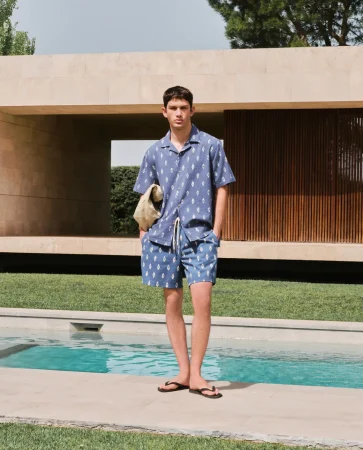 8 bañadores completos de El Corte Inglés por menos de 30 euros para toda la familia este verano 4 Merca2 Bañador estampado de hombre