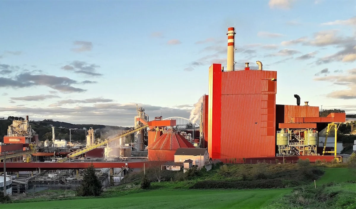 Imagen: Ence fábrica de Navia Ence fábrica de Navia