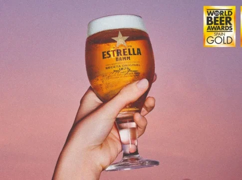 Estrella Damm la cerveza más premiada de España.