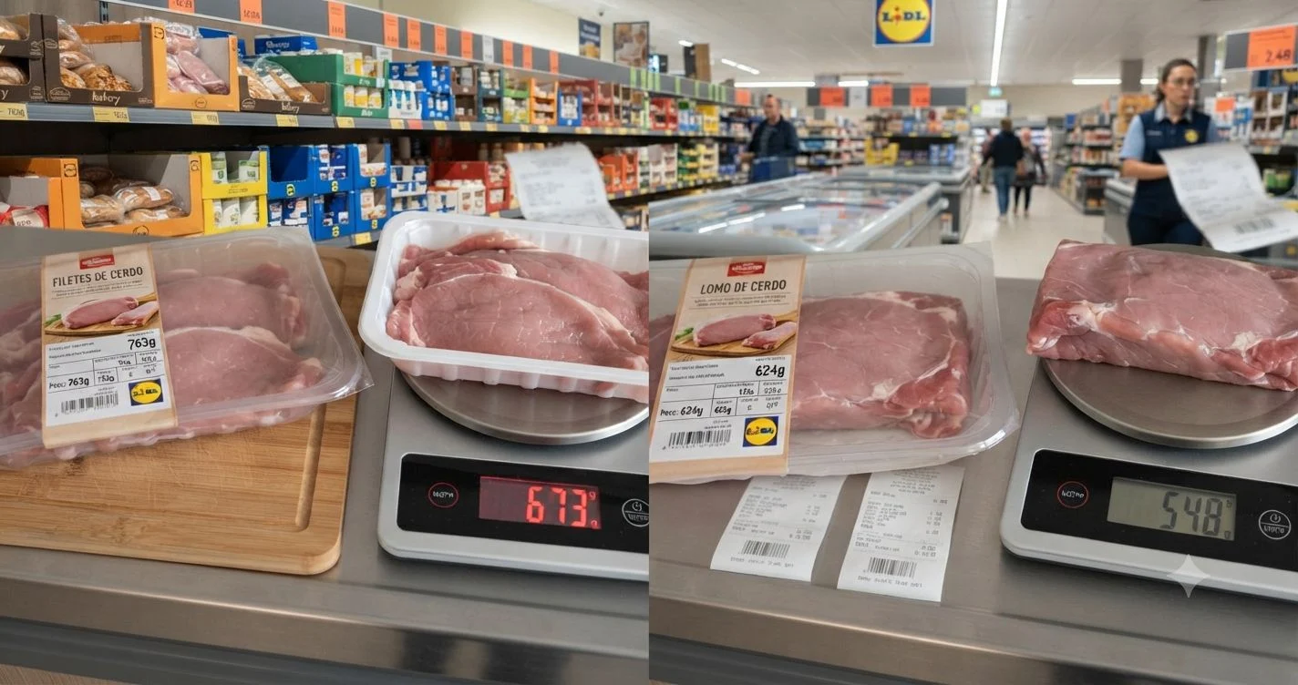 Las reclamaciones que crecen contra Lidl: clientes cuestionan el peso de algunos productos cárnicos Las reclamaciones que crecen contra Lidl: clientes cuestionan el peso de algunos productos cárnicos