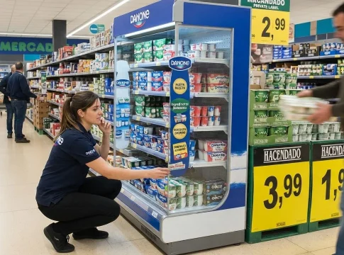 a marca blanca aprieta a Danone: Mercadona y Carrefour cambian las reglas del supermercado La marca blanca aprieta a Danone: Mercadona y Carrefour cambian las reglas del supermercado