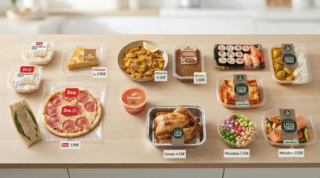Mercadona, Consum o Dia: dónde se comen mejores platos preparados sin pisar un restaurante Mercadona, Consum o Dia: dónde se comen mejores platos preparados sin pisar un restaurante