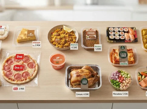 Mercadona, Consum o Dia: dónde se comen mejores platos preparados sin pisar un restaurante Mercadona, Consum o Dia: dónde se comen mejores platos preparados sin pisar un restaurante