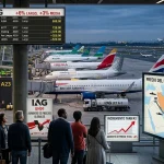El 'golpe' al precio de los billetes: la receta de IAG para capear la crisis del combustible 1 Merca2 Imagen sobre los aumentos de precios de IAG. Diseñada con IA